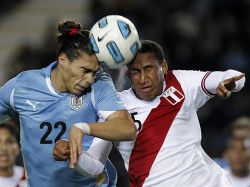 Acceda a las imágenes del partido Uruguay-Perú