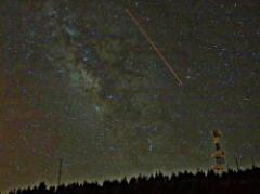 Una lluvia de meteoros podría verse este miércoles