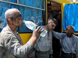 Tragedia minera en Ucrania