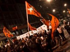 Estudiantes cortaron calles y apoyaron a sus pares chilenos