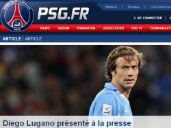 Lugano es presentado como nuevo jugador de PSG