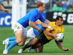 Rugby: Australia aplastó a Italia y confirma su poderío