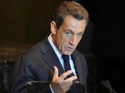 Sarkozy busca acelerar acuerdo entre Israel y Palestina