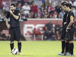 Barcelona lidera la Liga de España tras gol de Adriano