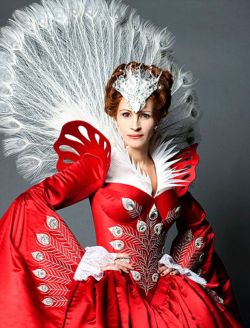 Julia Roberts es la malvada madrastra de Blancanieves