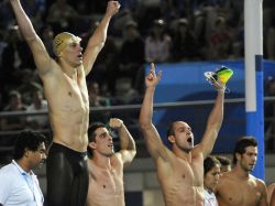 Uruguay quedó en la sexta ubicación en los 4x100 libres