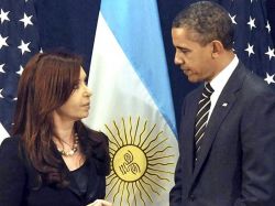 Obama califica a Cristina Fernández de "gran amiga"