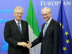Monti recibe apoyo europeo a programa de reformas