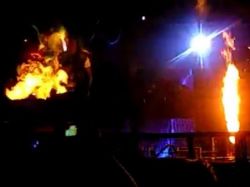 Luis Fonsi se incendió en pleno concierto en Argentina Luis Fonsi se incendió en pleno concierto en Argentina