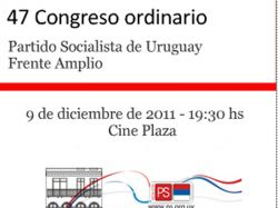 Expectativa por congreso del PS este fin de semana