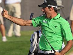 Golf: Álvaro Quirós gana a lo grande con un 'eagle' en Dubai