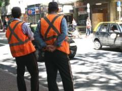 Inspectores de tránsito hicieron huelga este martes