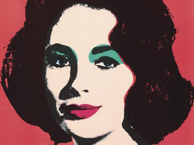 Obra de Warhol reina en subasta de objetos de Liz Taylor