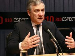 Antonio Tajani (Comisión Europea): "Se necesita un trabajo por el crecimiento de Europa", no solo por su deuda