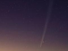 Avistamiento del cometa Lovejoy en Uruguay