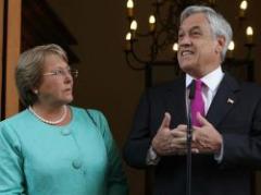 Bachelet plantea a Piñera cambios políticos