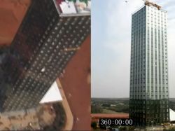 Chinos construyen edificio de 30 pisos en solo 15 días Chinos construyen edificio de 30 pisos en solo 15 días