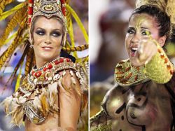 Las bellas 'garotas' del Carnaval 2012 en Río de Janeiro