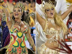 Las bellas 'garotas' del Carnaval 2012 en Río de Janeiro