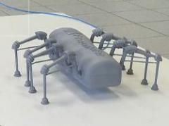Inventan robot araña para salvar vidas