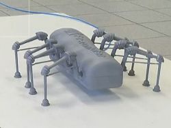 Inventan robot araña para salvar vidas