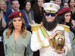 Borat hizo de las suyas en el Oscar y lo expulsaron