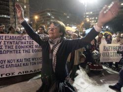 Grecia: jornada de protestas contra recortes salariales