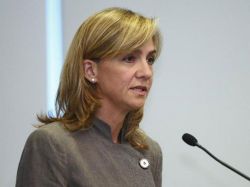 Juez rechaza imputar a la infanta Cristina de España