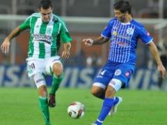 Godoy Cruz y Atlético Nacional empataron con muchos goles