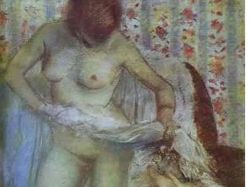 Los etéreos y delicados desnudos de Degas