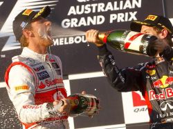 Jenson Button primer líder del Mundial de los campeones Jenson Button primer líder del Mundial de los campeones