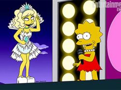 Publican la primera imagen de Lady Gaga en Los Simpson