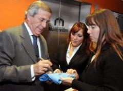 Tabárez recibió un homenaje en la Junta Departamental