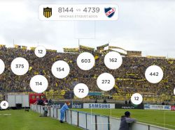 La gigapanorámica del clásico superó el récord mundial