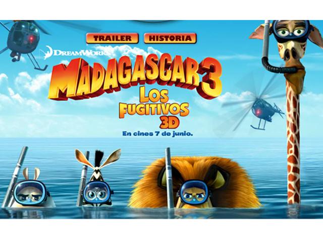 Se viene Madagascar 3, Los Fugitivos
