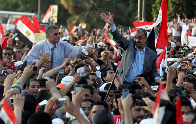 Vea las imágenes de las manifestaciones en el Cairo