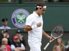 Federer supera sus molestias y a Malisse en octavos de final