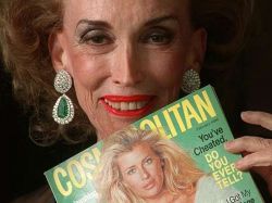 Murió Helen Gurley Brown, editora de Cosmopolitan