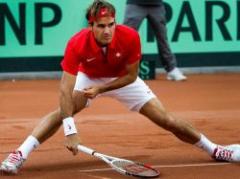 Federer pierde el doble, Chile vivo y Bélgica sigue