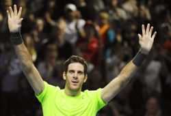 Del Potro derrotó a Federer y se metió en semis del Masters