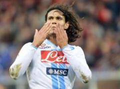 Otro gol clave de Edinson Cavani para salvar a Napoli