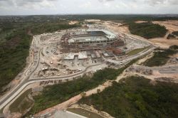 Avanza el estadio en que Uruguay debutará con España