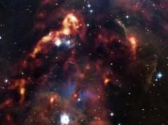 Identifican por primera vez una cavidad en una nebulosa