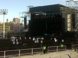 Elton John durmió la siesta en el Parque