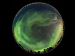 La aurora boreal más famosa