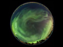 La aurora boreal más famosa