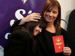 Marilina Ross contrajo matrimonio con su novia Marilina Ross contrajo matrimonio con su novia