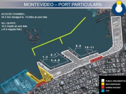 Puerto de Montevideo apuesta a convertir a Uruguay en un hub que brinde "servicios de alta calidad a la región y al mundo"