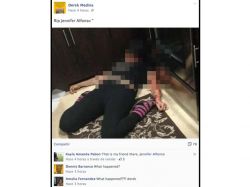 Un hombre mató a su esposa y publicó la foto en Facebook Un hombre mató a su esposa y publicó la foto en Facebook