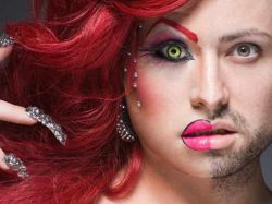 "Half Drag": mitad hombre, mitad mujer, todo fotografía